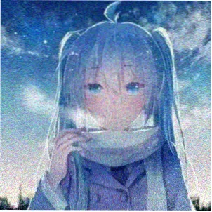 留言读者头像：耳机与窗景剪影